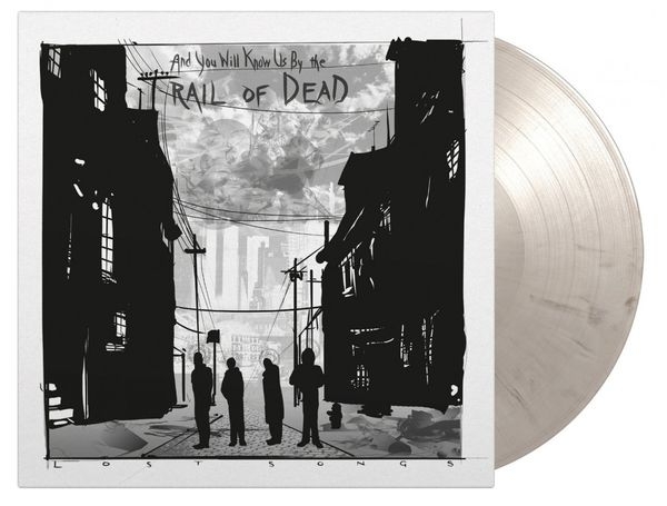 ...And You Will Know Us By The Trail Of Dead - Lost Songs (Ltd Black & White Marbled 18 in the group VINYL / Hårdrock at Bengans Skivbutik AB (4179406)