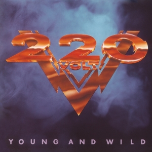 220 Volt - Young And Wild (Ltd. Crystal Clear, Red  in the group VINYL / Hårdrock at Bengans Skivbutik AB (4179417)