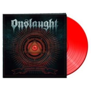 Onslaught - Generation Antichrist (Red Vinyl Lp in the group VINYL / Hårdrock/ Heavy metal at Bengans Skivbutik AB (4179431)