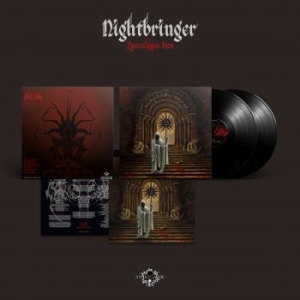 Nightbringer - Apocalypse Sun (Black Vinyl 2 Lp) in the group VINYL / Hårdrock/ Heavy metal at Bengans Skivbutik AB (4179433)