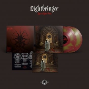 Nightbringer - Apocalypse Sun (Red/Gold Vinyl 2 Lp in the group VINYL / Hårdrock/ Heavy metal at Bengans Skivbutik AB (4179434)