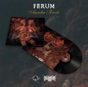 Ferum - Asunder / Erode (Black Vinyl Lp) in the group VINYL / Hårdrock/ Heavy metal at Bengans Skivbutik AB (4179446)