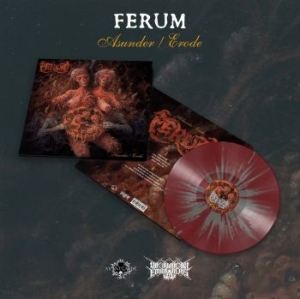 Ferum - Asunder / Erode (Splatter Vinyl Lp) in the group VINYL / Hårdrock/ Heavy metal at Bengans Skivbutik AB (4179447)