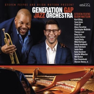 Steven Feifke & Watson Bijon - Generation Gap Jazz Orchestra in the group CD / Jazz/Blues at Bengans Skivbutik AB (4179902)
