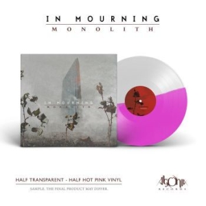 In Mourning - Monolith (Half-Clear/Half-Pink Viny in the group VINYL / Hårdrock,Svensk Folkmusik at Bengans Skivbutik AB (4180088)