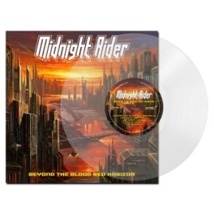 Midnight Rider - Beyond The Blood Red Horizon (Clear in the group VINYL / Hårdrock/ Heavy metal at Bengans Skivbutik AB (4180353)