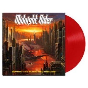 Midnight Rider - Beyond The Blood Red Horizon (Red V in the group VINYL / Hårdrock/ Heavy metal at Bengans Skivbutik AB (4180354)