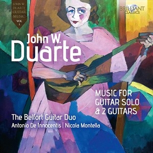 Duarte John - Music For Guitar Solo & 2 Guitars, in the group CD / Klassiskt at Bengans Skivbutik AB (4180411)
