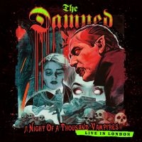 The Damned - A Night Of... Red Transparent i gruppen ÖVRIGT / MK Test 9 LP hos Bengans Skivbutik AB (4181406)