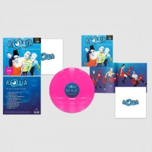 Aqua - Aquarium (25Th Anniversary Pink Vin in the group VINYL / Pop-Rock at Bengans Skivbutik AB (4182389)