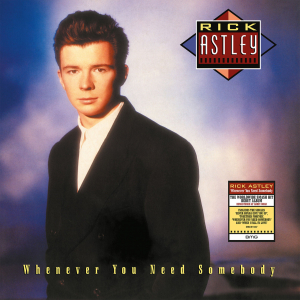 Rick Astley - Whenever You Need Somebody in the group VINYL / Pop-Rock at Bengans Skivbutik AB (4182392)