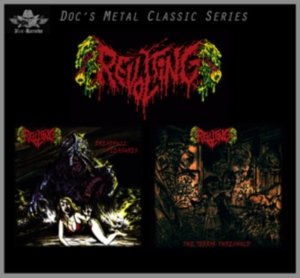 Revolting - Terror Threshold (Yellow Smoke Viny in the group VINYL / Hårdrock at Bengans Skivbutik AB (4182864)