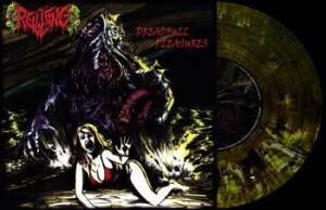 Revolting - Dreadful Pleasures (Dark Hell Marbl in the group VINYL / Hårdrock/ Heavy metal at Bengans Skivbutik AB (4182869)