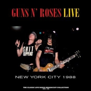 Guns N' Roses - Live In New York City 1988 (Yellow) in the group VINYL / Hårdrock at Bengans Skivbutik AB (4183139)