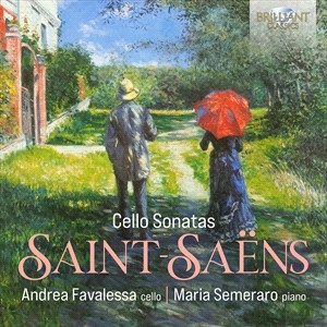 Saint-Saens Camille - Cello Sonatas in the group Externt_Lager /  at Bengans Skivbutik AB (4183285)