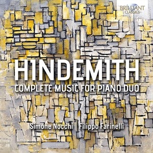 Hindemith Paul - Complete Music For Piano Duo in the group Externt_Lager /  at Bengans Skivbutik AB (4183286)