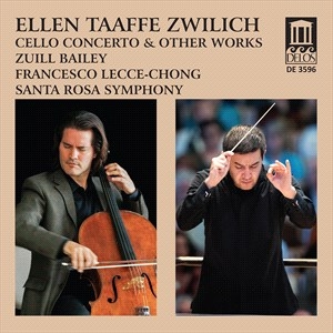 Zwilich Ellen - Cello Concerto & Other Works in the group Externt_Lager /  at Bengans Skivbutik AB (4183307)
