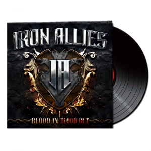 Iron Allies - Blood In Blood Out (Black Vinyl Lp) in the group VINYL / Hårdrock at Bengans Skivbutik AB (4185195)
