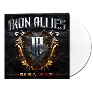 Iron Allies - Blood In Blood Out (White Vinyl Lp) in the group VINYL / Hårdrock at Bengans Skivbutik AB (4185196)