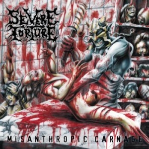 Severe Torture - Misanthropic Carnage (Splatter) in the group VINYL / Hårdrock/ Heavy metal at Bengans Skivbutik AB (4185382)