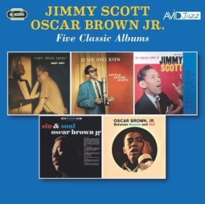 Scott Jimmy & Brown Oscar Jr - Five Classic Albums in the group OTHER / Kampanj 6CD 500 at Bengans Skivbutik AB (4185403)