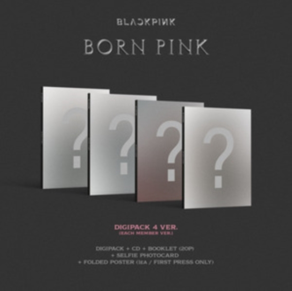 Blackpink - Born Pink (Digipak C) in the group CD / Pop-Rock at Bengans Skivbutik AB (4186036)
