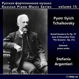 Tchaikovsky Pyotr Ilyich - Russian Piano Music, Vol. 15 in the group Externt_Lager /  at Bengans Skivbutik AB (4186672)