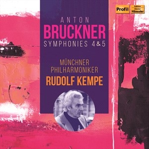 Bruckner Anton - Symphonies 4 & 5 in the group CD / Klassiskt at Bengans Skivbutik AB (4186918)