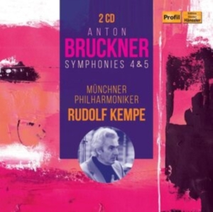 Bruckner Anton - Symphonies 4 & 5 in the group CD / Klassiskt at Bengans Skivbutik AB (4186918)
