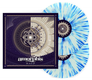 Amorphis - Halo (Clear-White-Blue Splatter Vinyl) in the group VINYL / Hårdrock at Bengans Skivbutik AB (4187750)
