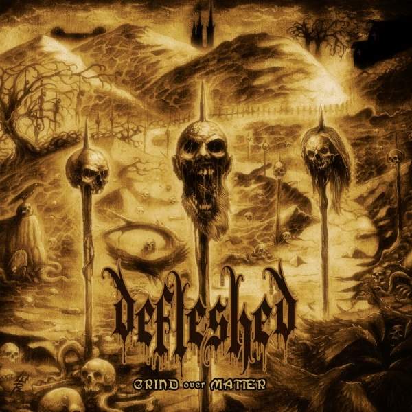 Defleshed - Grind Over Matter in the group CD / Bestsellers at Bengans Skivbutik AB (4189137)