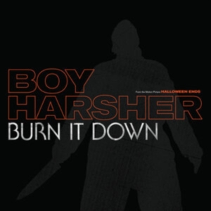 Boy Harsher - Burn It Down (Ltd Pumpkin Orange Vi in the group VINYL / Pop-Rock at Bengans Skivbutik AB (4189228)