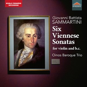 Sammartini Giovanni Battista - Six Viennese Sonatas For Violin & B in the group Externt_Lager /  at Bengans Skivbutik AB (4189277)