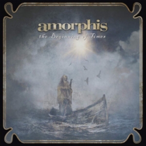 Amorphis - The Beginning Of Times (White+Blue in the group VINYL / Hårdrock at Bengans Skivbutik AB (4189760)