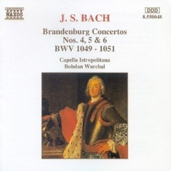 Bach Johann Sebastian - Bach:Brandenburg Ctos 4-6 in the group CD / Klassiskt at Bengans Skivbutik AB (4189777)