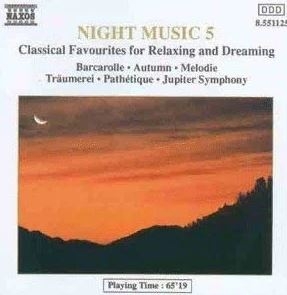 Various - Night Music, Vol. 5 in the group Externt_Lager /  at Bengans Skivbutik AB (4189876)