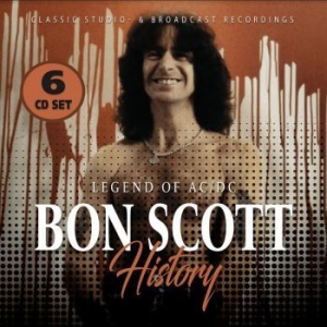 AC/DC - Bon Scott History in the group CD / Rock at Bengans Skivbutik AB (4190351)