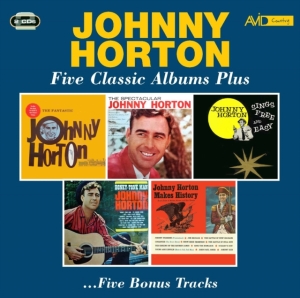 Horton Johnny - Five Classic Albums Plus in the group CD / Country at Bengans Skivbutik AB (4190413)