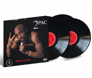 2Pac - All Eyez On Me (4Lp) in the group OUR PICKS / Most popular vinyl classics at Bengans Skivbutik AB (4192010)