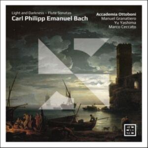 Bach C P E - Light & Darkness - Flute Sonatas in the group Externt_Lager /  at Bengans Skivbutik AB (4192147)