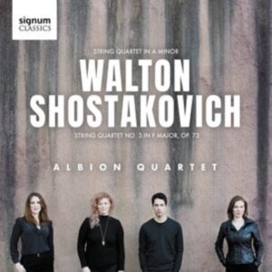 Shostakovich Dmitri Walton Willi - Walton: String Quartet In A Minor in the group Externt_Lager /  at Bengans Skivbutik AB (4192668)