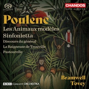 Poulenc Francis - Les Animaux Modeles Sinfonietta in the group Externt_Lager /  at Bengans Skivbutik AB (4192793)