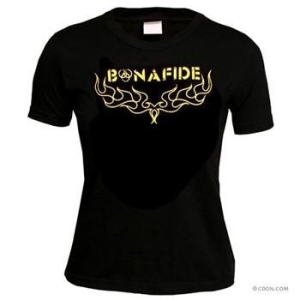 Bonafide - T/S L Girly Logo in the group OTHER / Merchandise at Bengans Skivbutik AB (4192823)