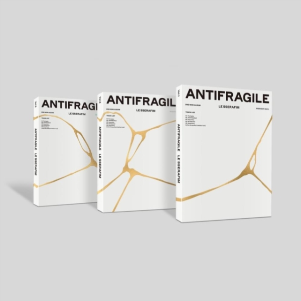 Le Sserafim - Antifragile (Standard Version - Vol. 1 in the group Minishops / K-Pop Minishops / LE SSERAFIM at Bengans Skivbutik AB (4194248)