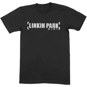 Linkin Park - Bracket Logo Bl Uni T-Shirt  (XL) in the group MERCHANDISE / T-shirt / Heavy Metal at Bengans Skivbutik AB (4196199)