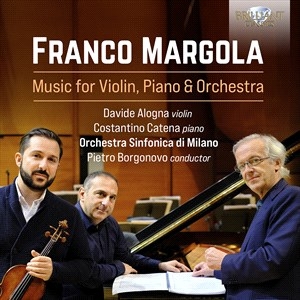 Margola Franco - Music For Violin, Piano & Orchestra in the group Externt_Lager /  at Bengans Skivbutik AB (4196862)