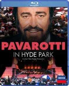 Various - Pavarotti In Hyde Park (Bluray) in the group MUSIK / Musik Blu-Ray / Klassiskt at Bengans Skivbutik AB (4197043)