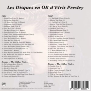 Presley Elvis - Les Disques En Or D'elvis (Vinyl Replica Cd Inkl. Bonus-Tracks) in the group CD / Pop-Rock,Övrigt at Bengans Skivbutik AB (4199150)