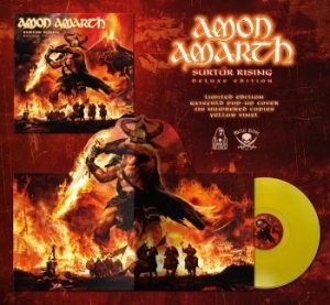 Amon Amarth - Surtur Rising (Yellow Vinyl Lp) in the group Minishops / Amon Amarth at Bengans Skivbutik AB (4199315)