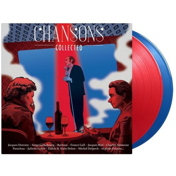 V/A - Chansons Collected (Ltd. Red & Blue Viny in the group VINYL / Övrigt at Bengans Skivbutik AB (4199406)